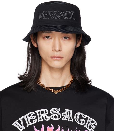 versace hat black